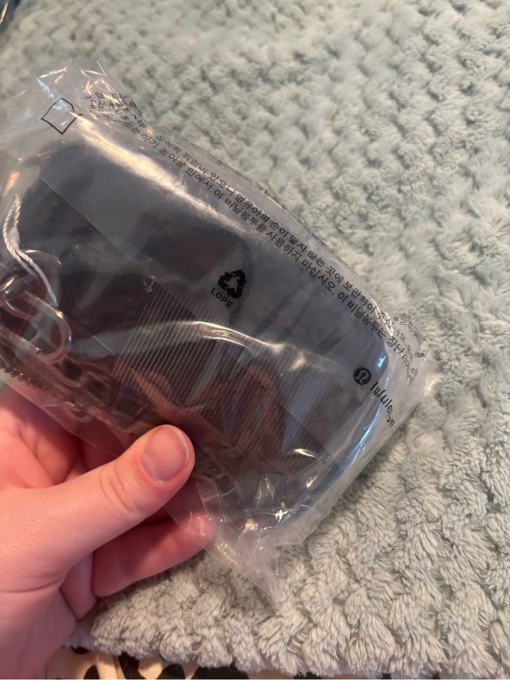 lululemon athletica Black Dual Pouch Wristlet - Picture 2 of 2